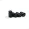 Simply Standoffs Complete 1"D  Edge Grip Kit - Matte Black OEMK-EG100BL - alternate 1